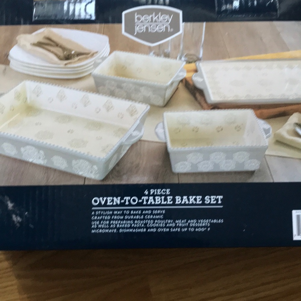 Table bake set
